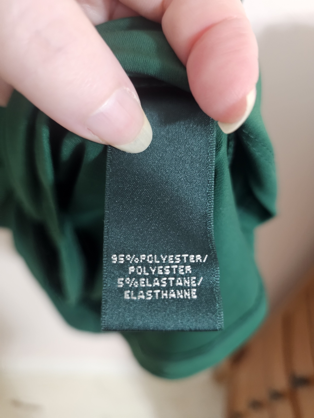 Lauren Ralph Lauren Sz 10 Emerald Draped Jersey Dress - Picture 6 of 6